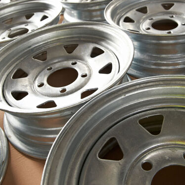 Industrial wheel rims