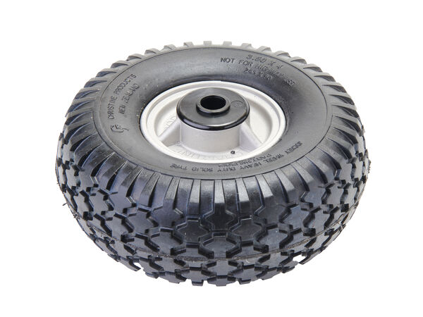 350x4 Solid Tyre on Ali Wheel